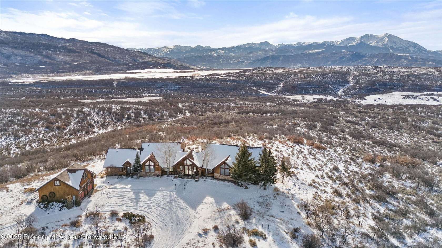 35.1 Acres of Recreational Land with Home for Sale in Carbondale, Colorado