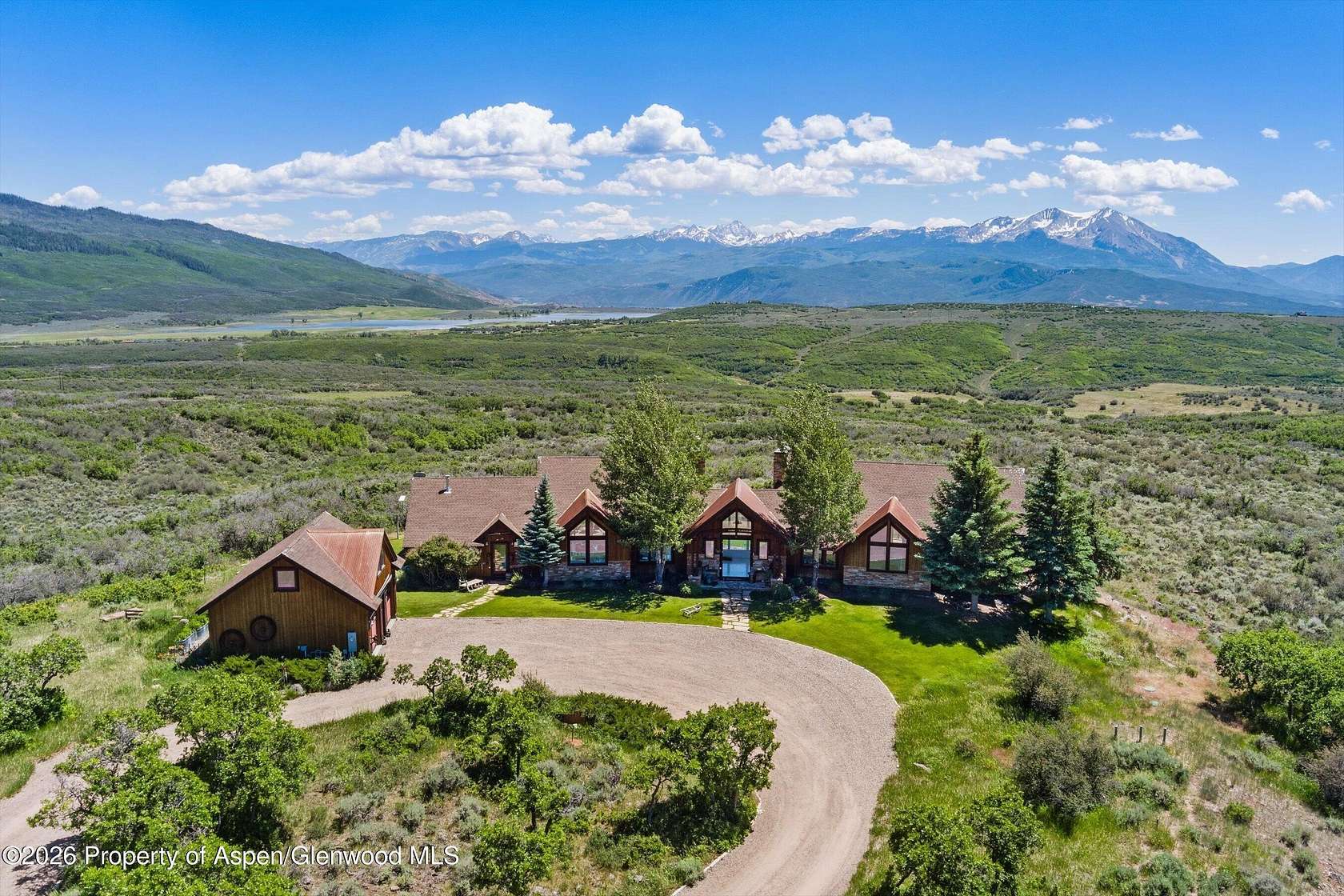 35.1 Acres of Recreational Land with Home for Sale in Carbondale, Colorado