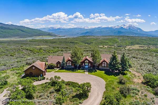 35.1 Acres of Recreational Land with Home for Sale in Carbondale, Colorado