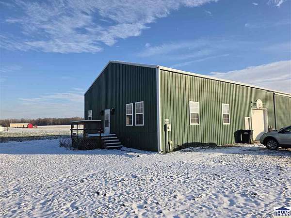 7.16 Acres of Residential Land with Home for Sale in Center Point, Indiana