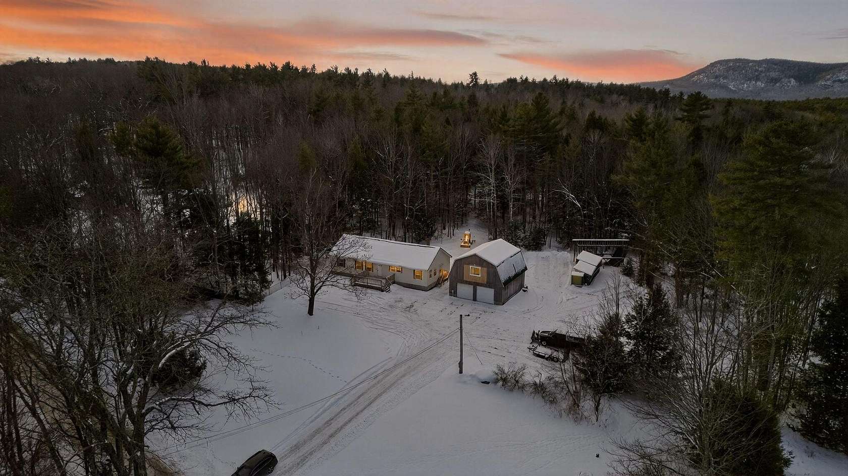 2.56 Acres of Residential Land with Home for Sale in Livermore, Maine