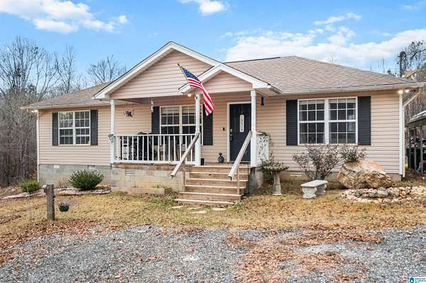 3 Acres of Residential Land with Home for Sale in Lincoln, Alabama