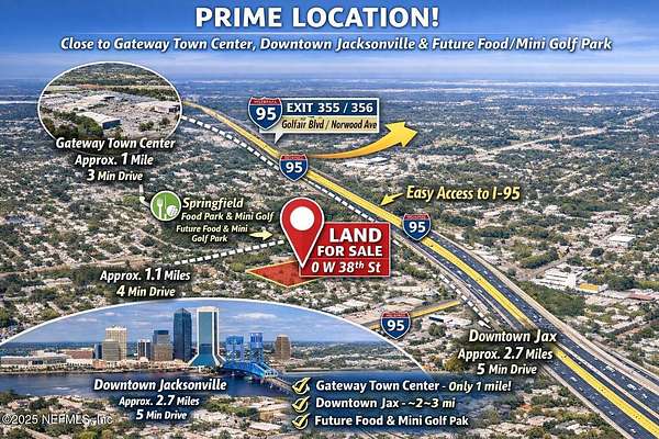 0.24 Acres of Residential Land for Sale in Jacksonville, Florida