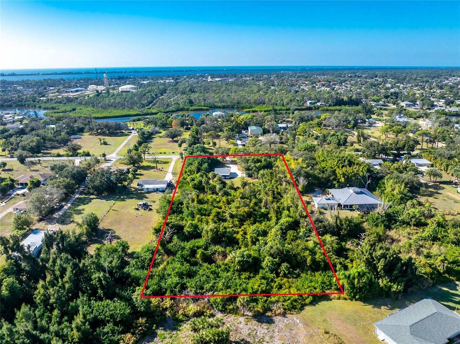 2.53 Acres of Residential Land with Home for Sale in Englewood, Florida