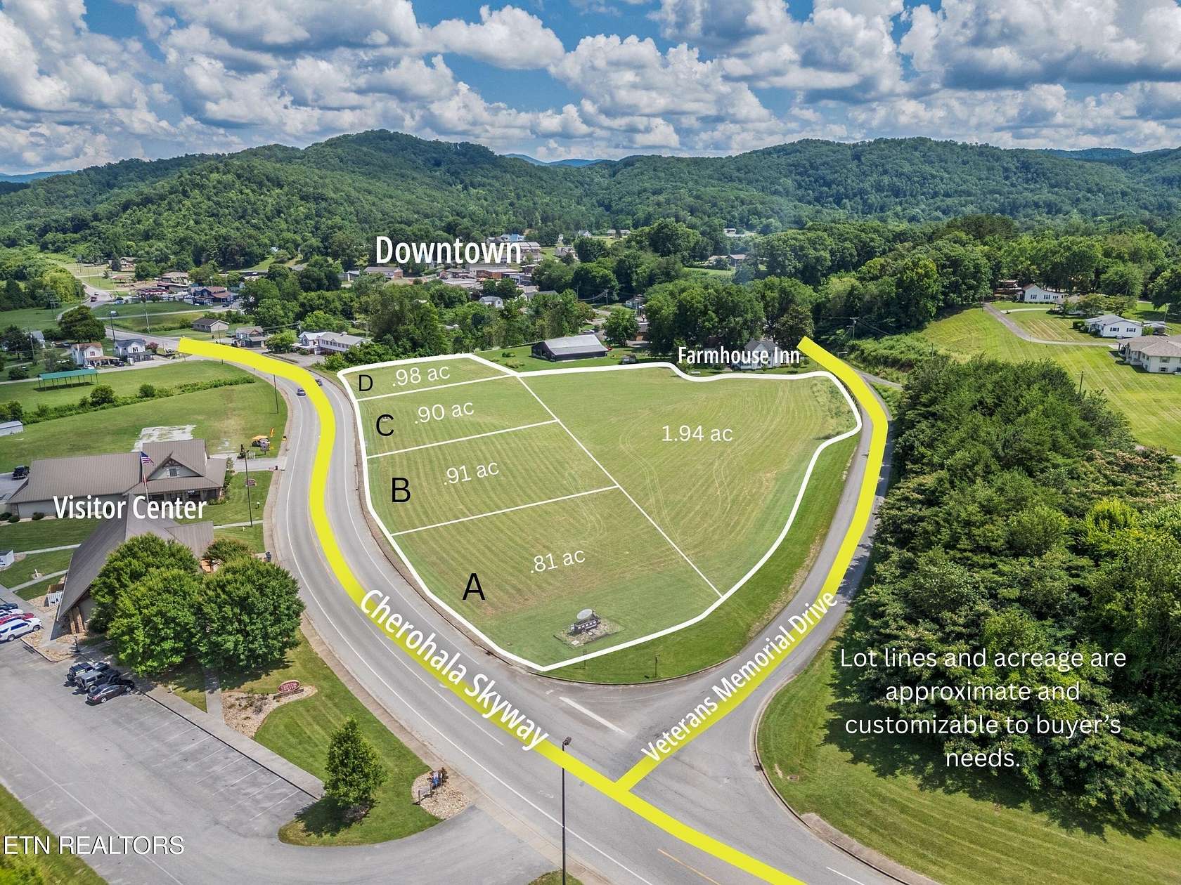 0.9 Acres of Commercial Land for Sale in Tellico Plains, Tennessee