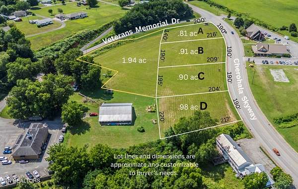 0.9 Acres of Commercial Land for Sale in Tellico Plains, Tennessee