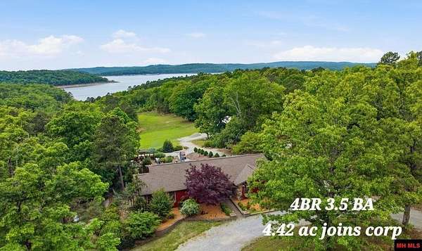 4.42 Acres of Land with Home for Sale in Jordan, Arkansas