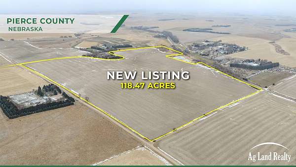118 Acres of Agricultural Land for Sale in McLean, Nebraska