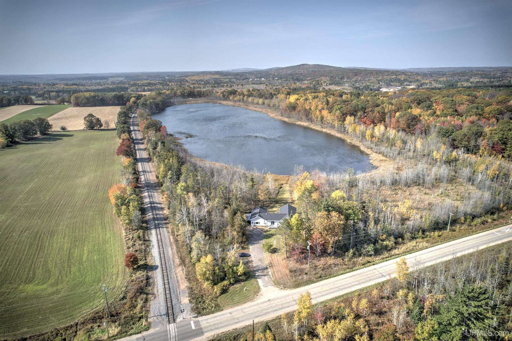 5 Acres of Residential Land with Home for Sale in Vulcan, Michigan