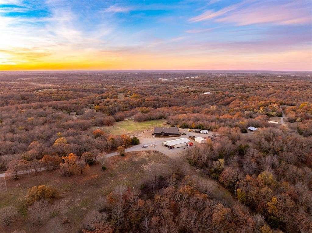 434 Acres of Recreational Land with Home for Sale in Drumright, Oklahoma