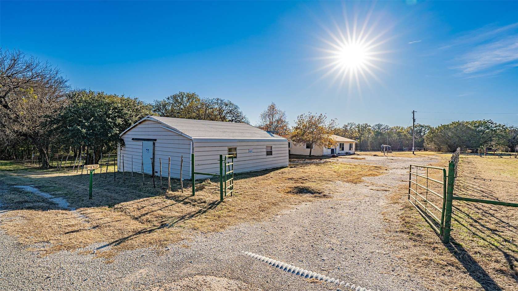 3.66 Acres of Land with Home for Sale in Granbury, Texas