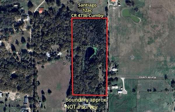 12.1 Acres of Land for Sale in Cumby, Texas
