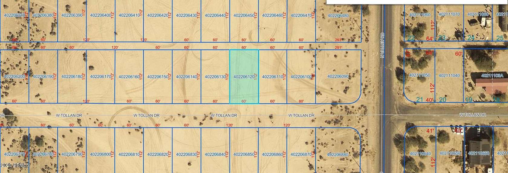 0.25 Acres of Residential Land for Sale in Eloy, Arizona