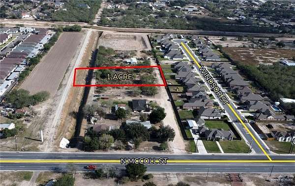 1 Acre of Residential Land for Sale in Edinburg, Texas