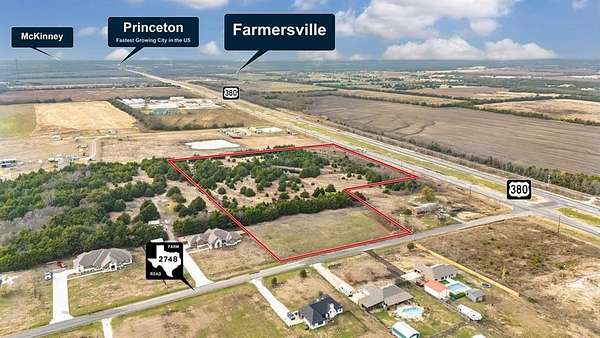 10.4 Acres of Mixed-Use Land for Sale in Caddo Mills, Texas