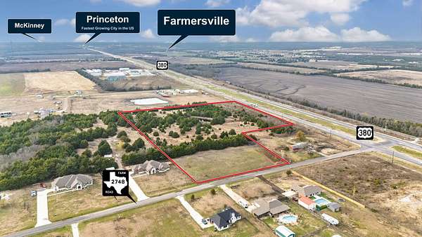 10.4 Acres of Mixed-Use Land for Sale in Caddo Mills, Texas