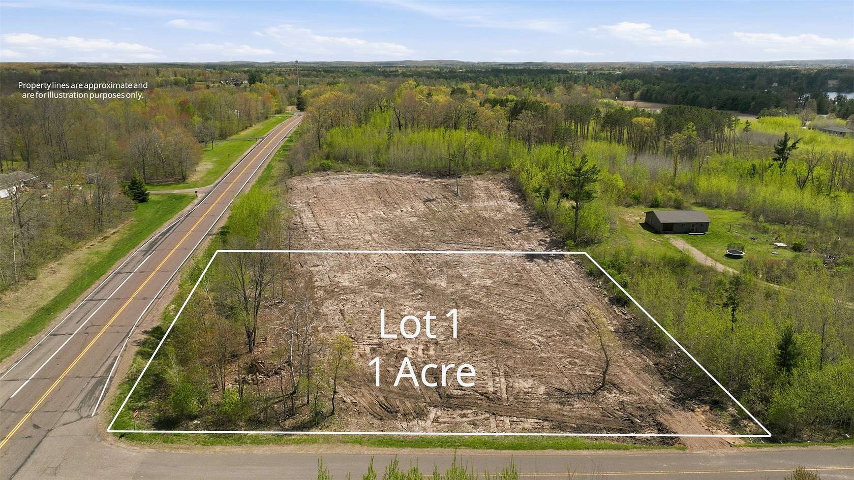 1 Acre of Residential Land for Sale in Cameron, Wisconsin