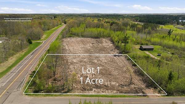 1 Acre of Residential Land for Sale in Cameron, Wisconsin