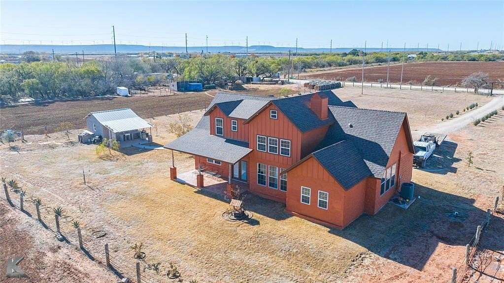 39.6 Acres of Agricultural Land with Home for Sale in Trent, Texas