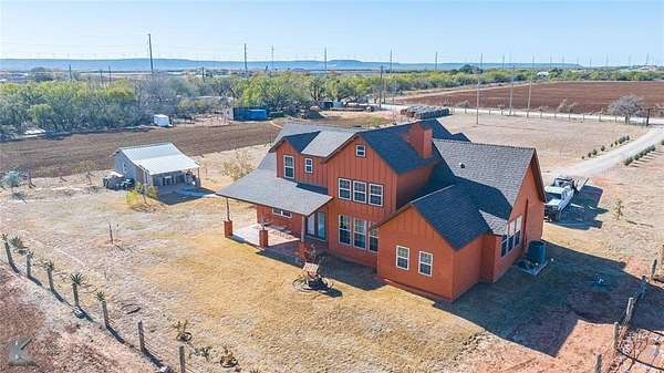 39.6 Acres of Agricultural Land with Home for Sale in Trent, Texas