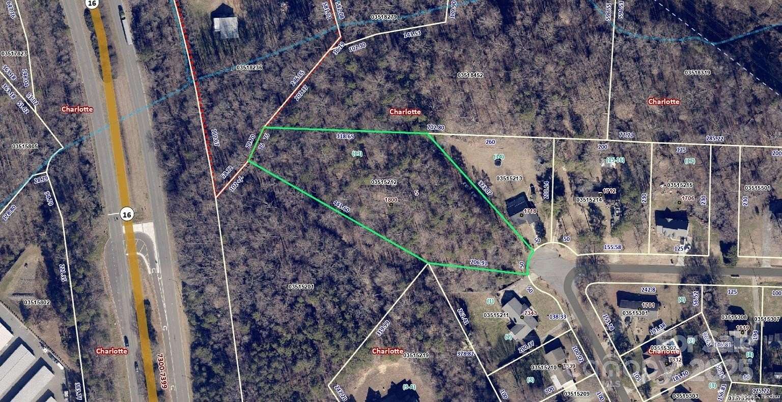 2.15 Acres of Land for Sale in Charlotte, North Carolina
