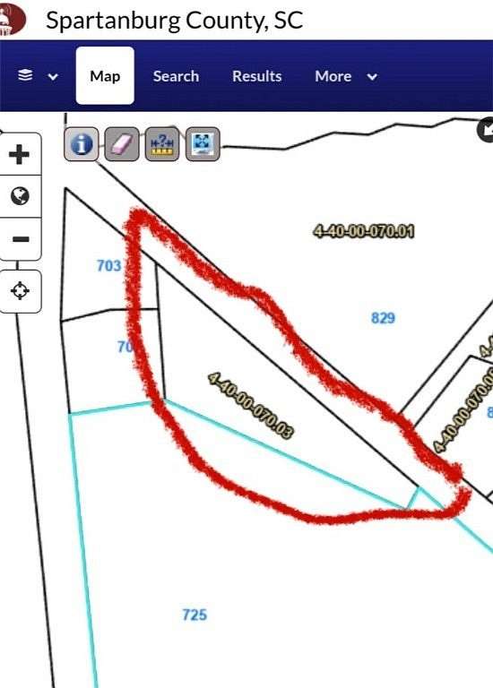 1.5 Acres of Land for Sale in Woodruff, South Carolina