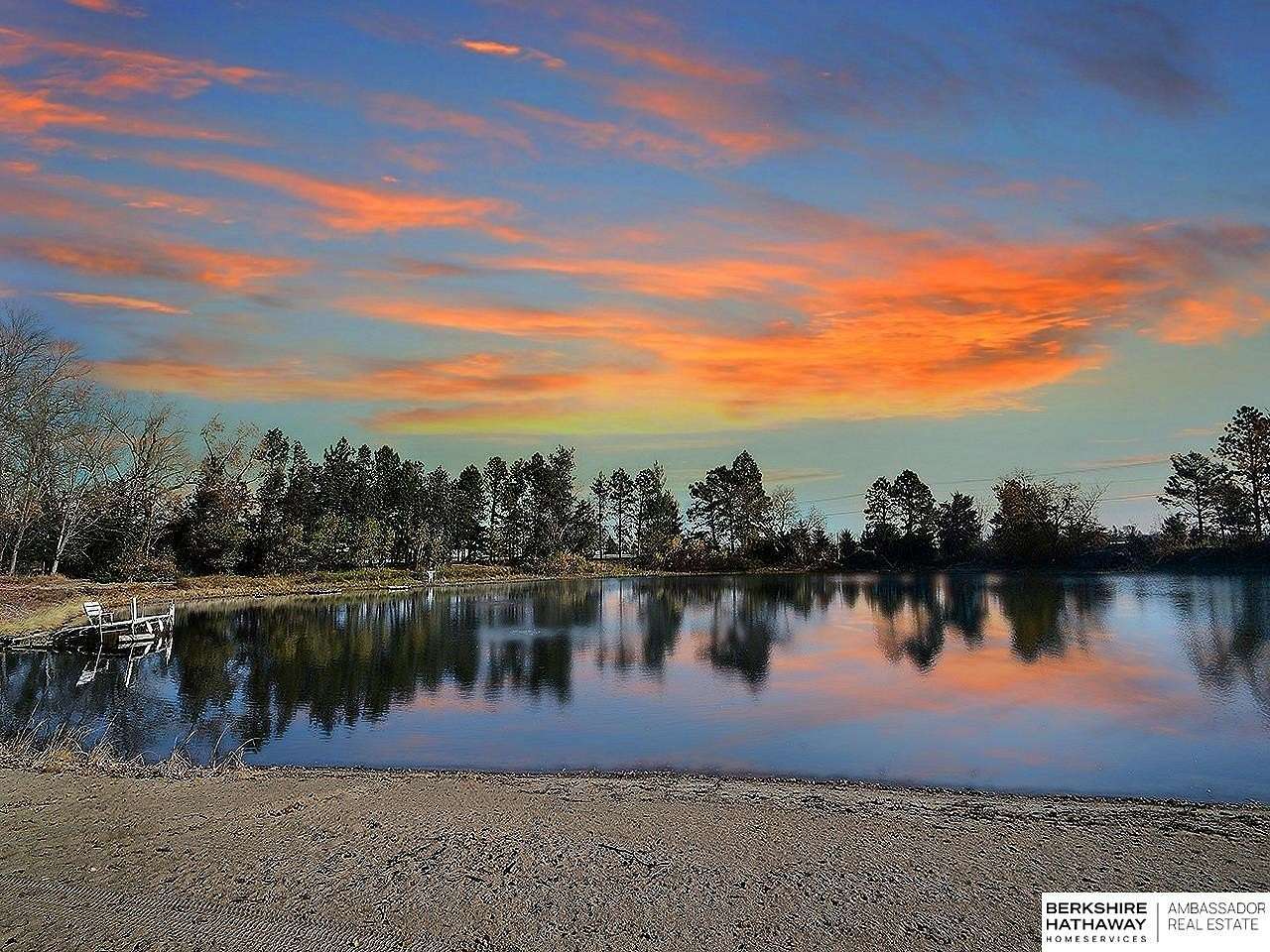 9.6 Acres of Residential Land with Home for Sale in Waterloo, Nebraska