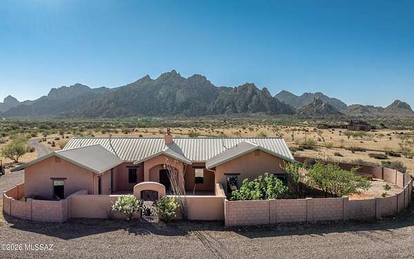 36.2 Acres of Recreational Land with Home for Sale in St. David, Arizona