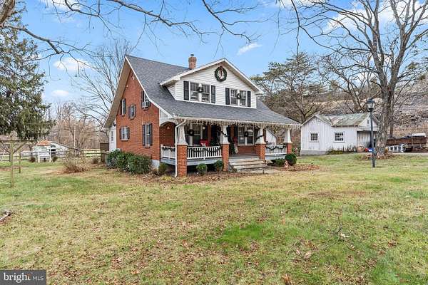 9.17 Acres of Land with Home for Sale in Hedgesville, West Virginia