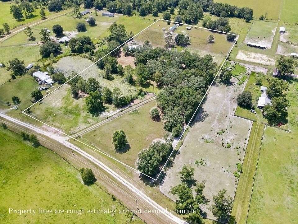10 Acres of Land with Home for Sale in Wellborn, Florida