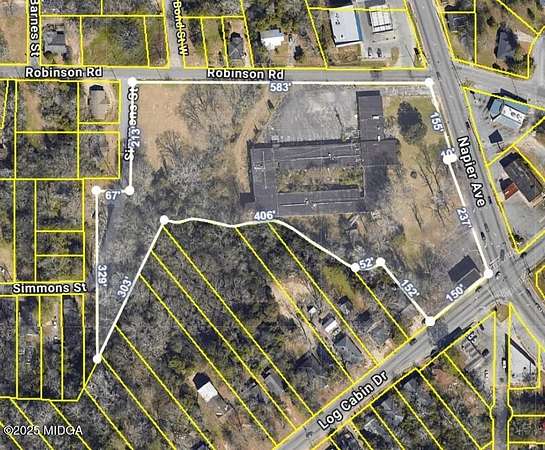 5.33 Acres of Mixed-Use Land for Sale in Macon, Georgia