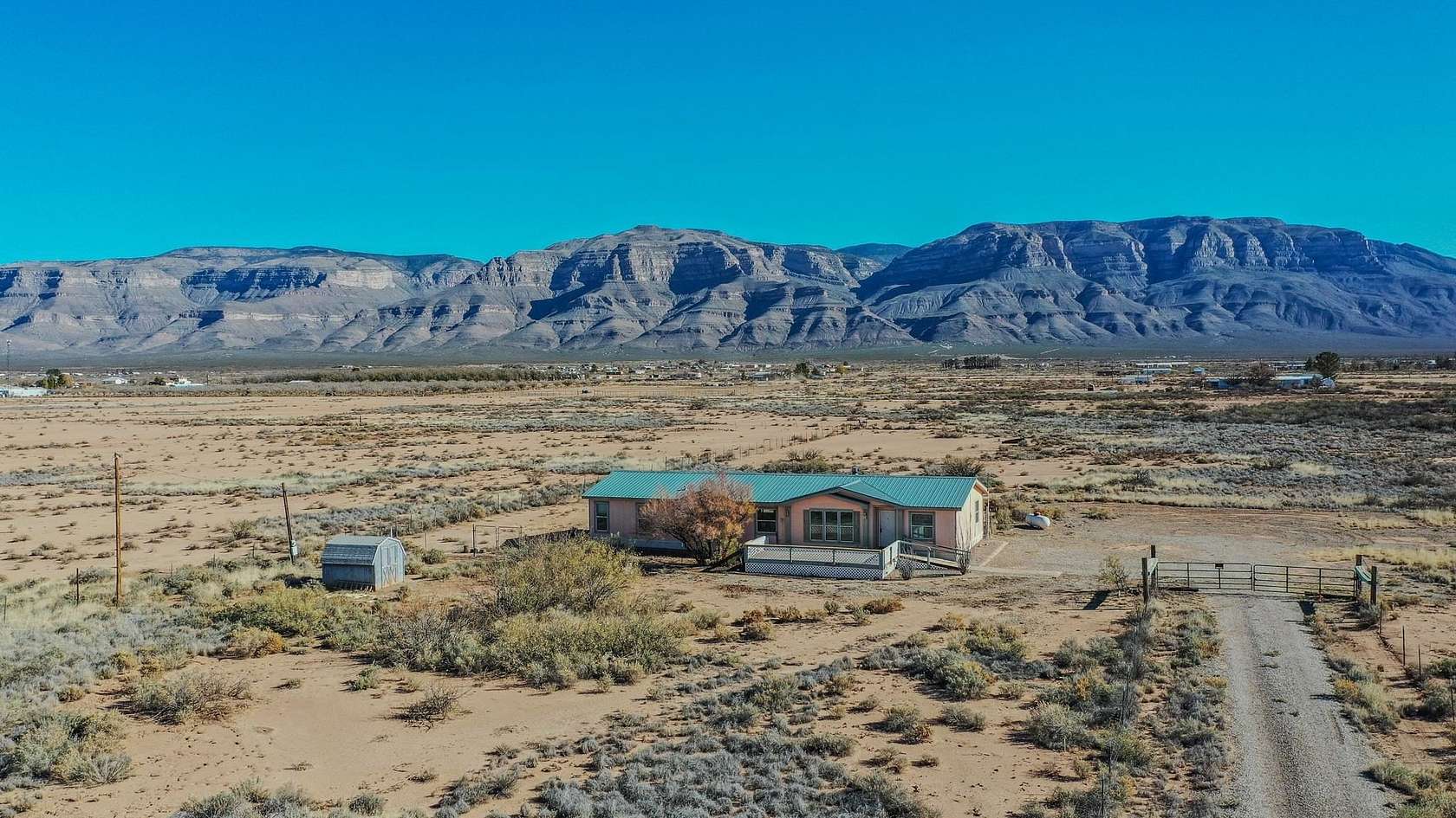 5.3 Acres of Residential Land with Home for Sale in Alamogordo, New Mexico