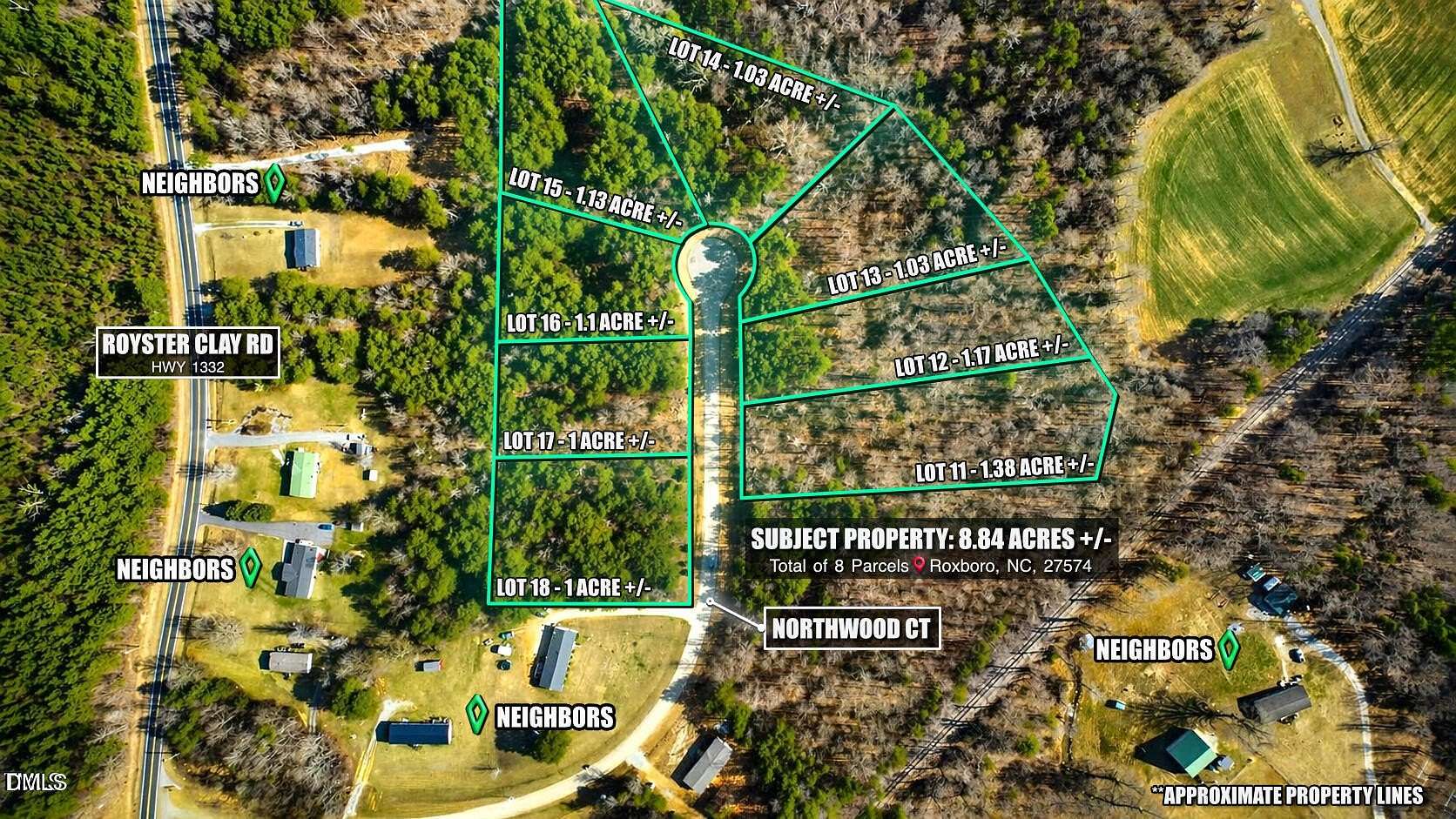8.76 Acres of Residential Land for Sale in Roxboro, North Carolina