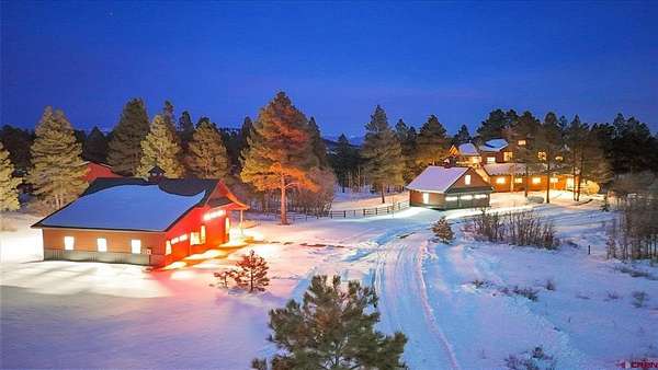 14 Acres of Recreational Land with Home for Sale in Pagosa Springs, Colorado
