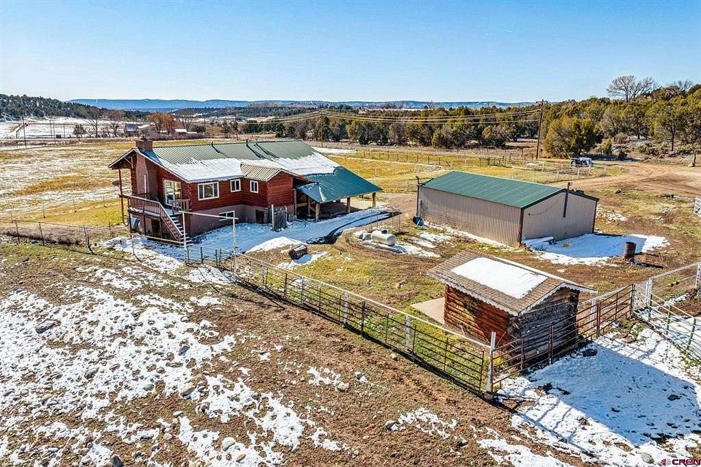 20.4 Acres of Agricultural Land with Home for Sale in Ignacio, Colorado