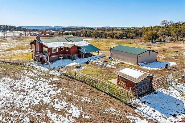 20.4 Acres of Agricultural Land with Home for Sale in Ignacio, Colorado
