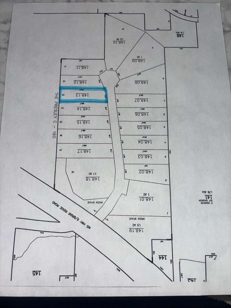 0.49 Acres of Residential Land for Sale in Tupelo, Mississippi
