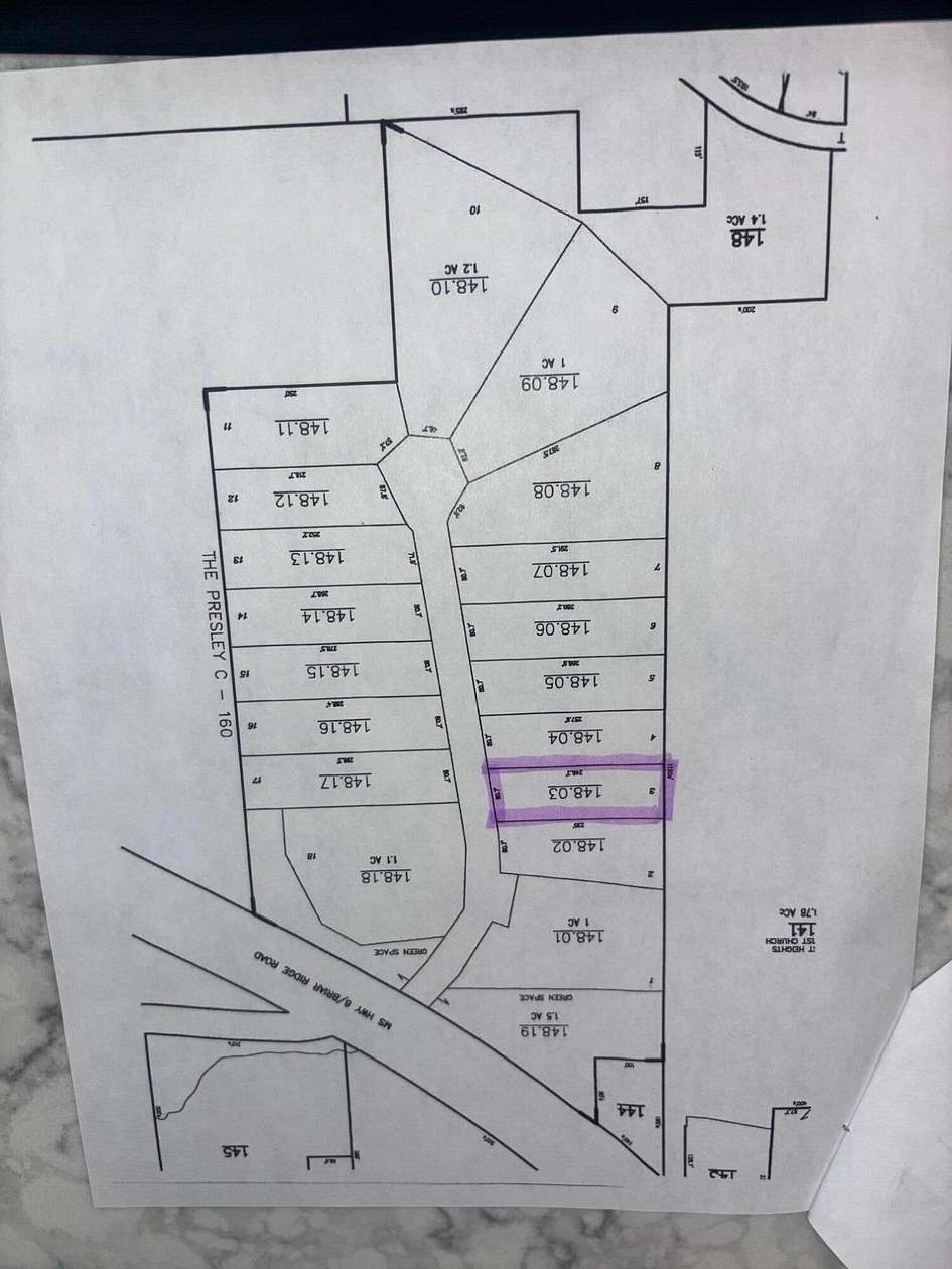 0.44 Acres of Residential Land for Sale in Tupelo, Mississippi