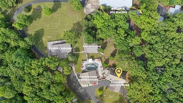 3.58 Acres of Residential Land with Home for Sale in Cookson, Oklahoma