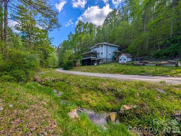 15.5 Acres of Land with Home for Sale in Green Mountain, North Carolina