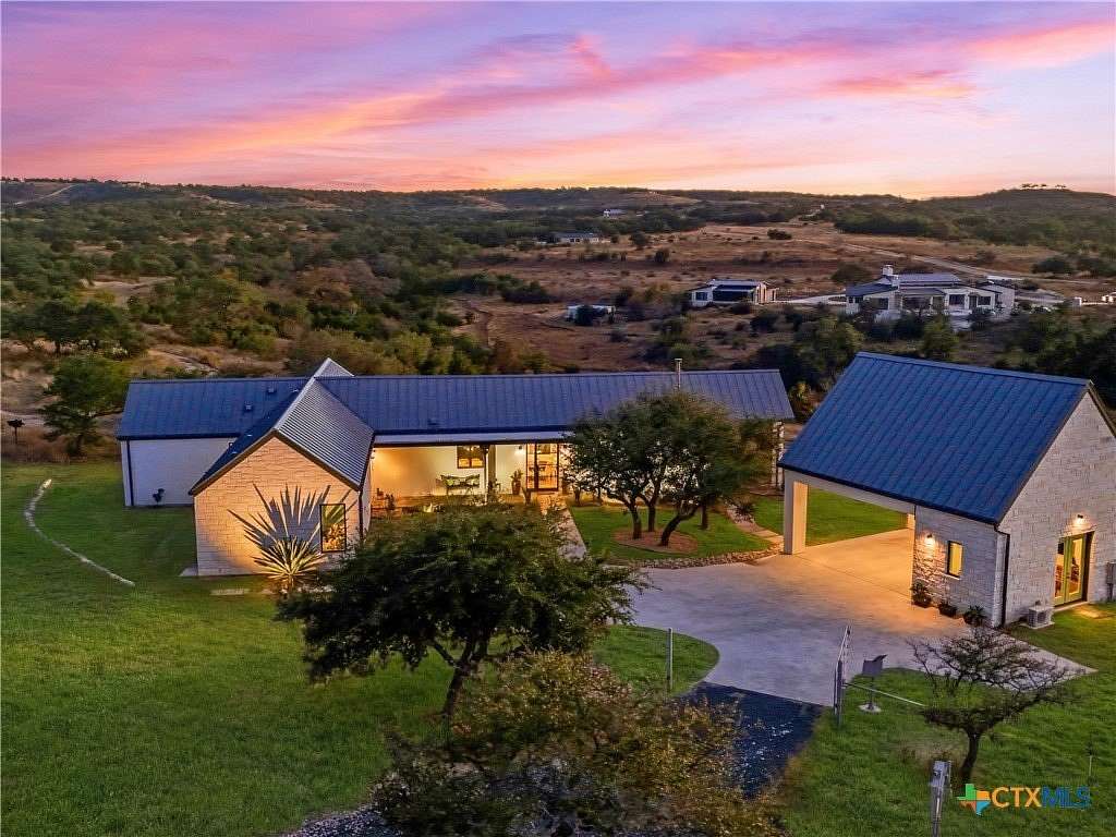 6.82 Acres of Land with Home for Sale in Johnson City, Texas