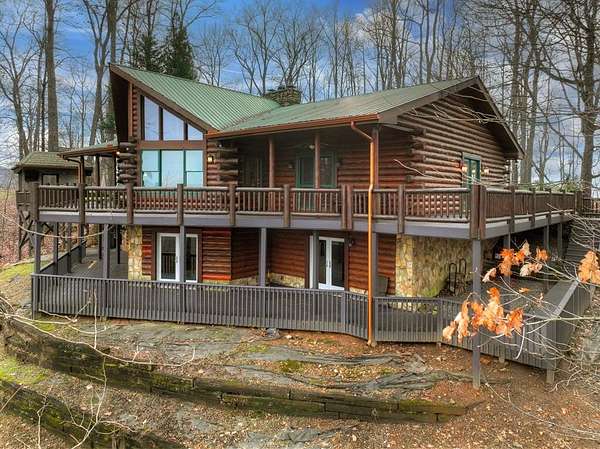 39.5 Acres of Recreational Land with Home for Sale in Blue Ridge, Georgia