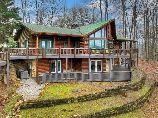 39.5 Acres of Recreational Land with Home for Sale in Blue Ridge, Georgia