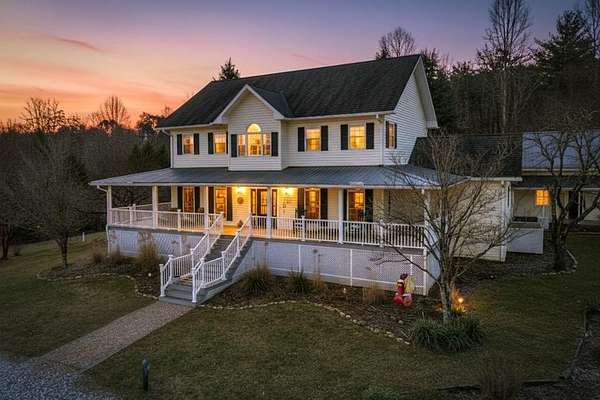 5 Acres of Residential Land with Home for Sale in Blairsville, Georgia