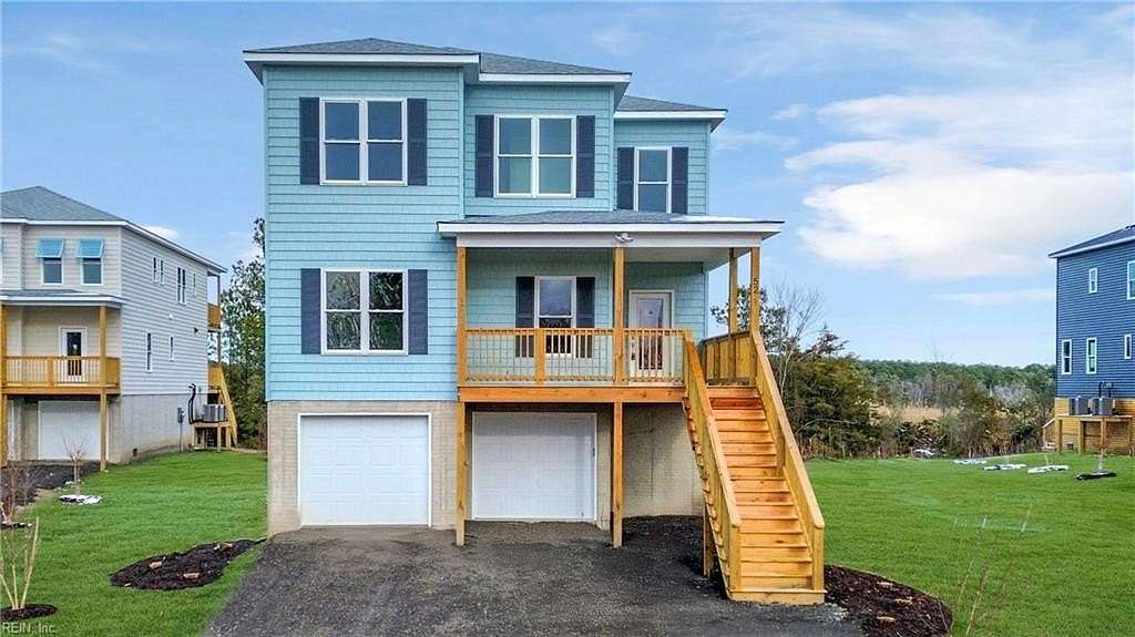 2 Acres of Residential Land with Home for Sale in Poquoson, Virginia