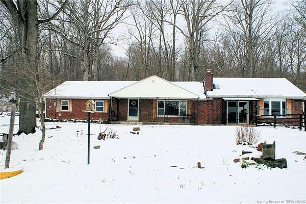 40.5 Acres of Land with Home for Sale in Depauw, Indiana