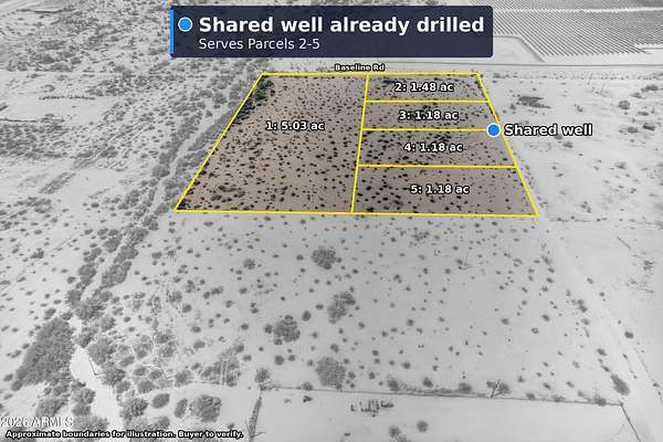 5 Acres of Land for Sale in Tonopah, Arizona