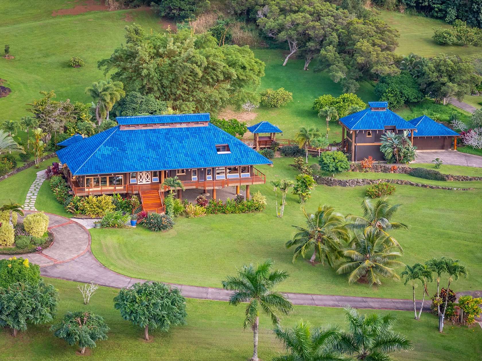 2.4 Acres of Land with Home for Sale in Kapaa, Hawaii