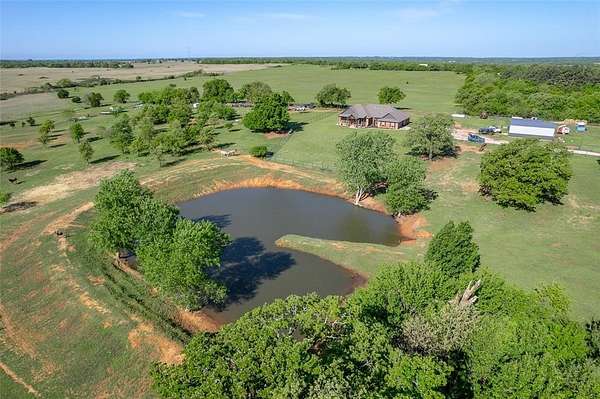 23.4 Acres of Land with Home for Sale in Blanchard, Oklahoma