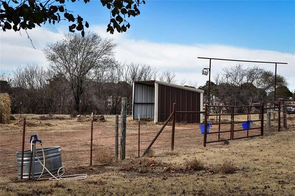3.9 Acres of Land with Home for Sale in Mangum, Oklahoma